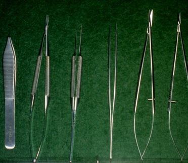 Microsurgical instruments for nerve repair.